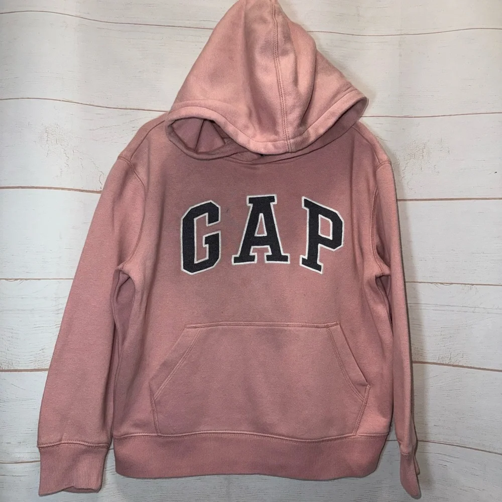 GAP Boys Pink Logo Sweatshirt Size Small